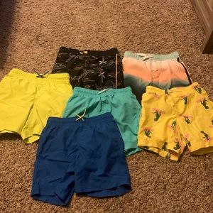 6 pairs of Boys 8-10 swim shorts